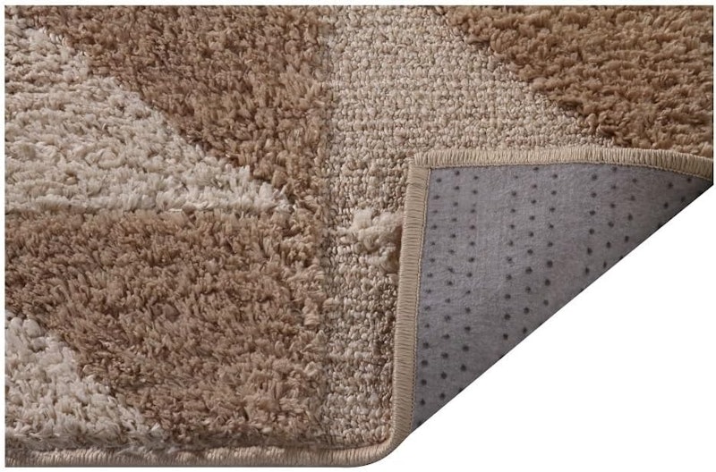 Tapete Sala Quarto Escritório 3D 1,50 m x 1,00 m Shagy Alto Relevo Antiderrapante 3