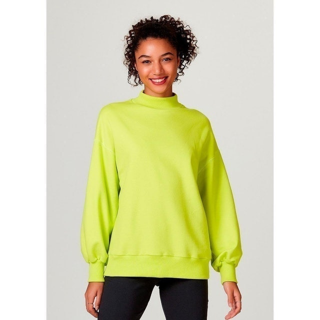 Blusão Oversized Moletom Feminino 1