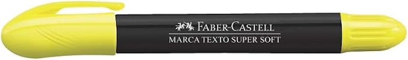 Marca Texto em Gel SuperSoft Amarelo 6 Unidades 3