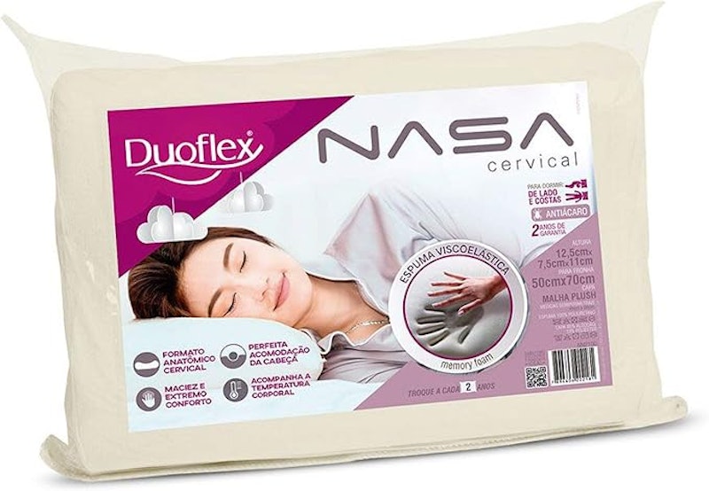 Travesseiro Nasa Cervical Duoflex 1