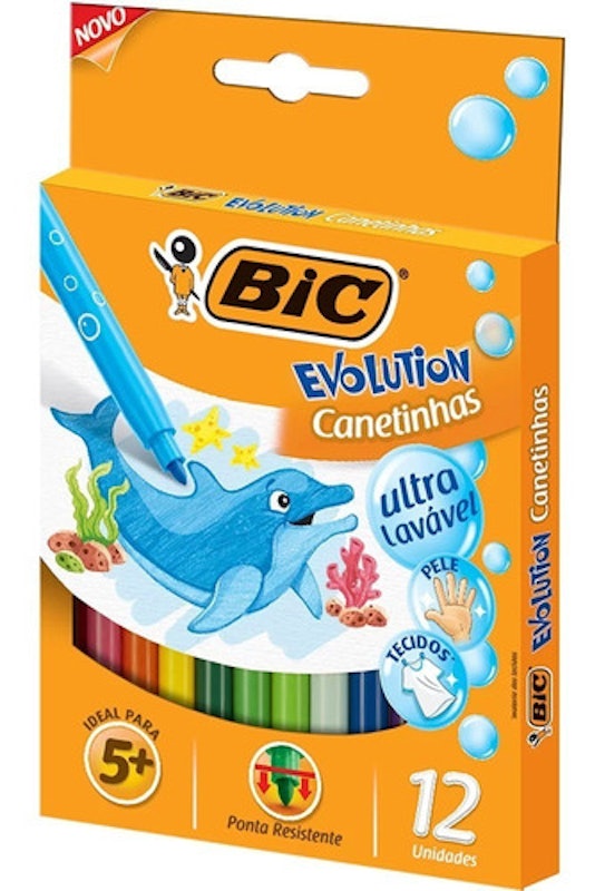 Canetinha Hidrográfica BIC Evolution 1