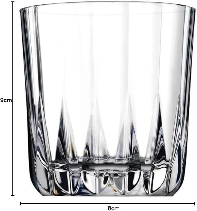 Jogo Copo Whisky Dara 3 Peças 300 ml 4