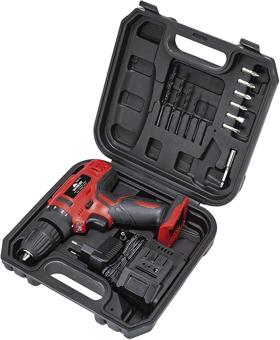Parafusadeira/Furadeira a Bateria - Kit 17 Peças 2