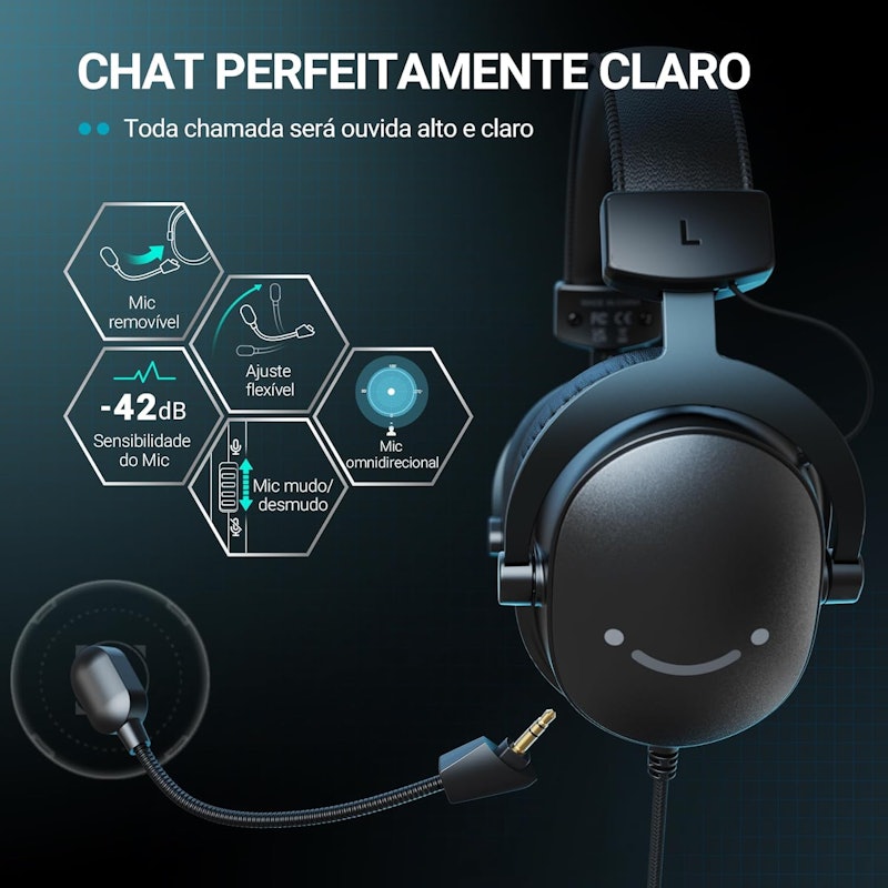 Headset Gamer USB FIFINE AmpliGame 4