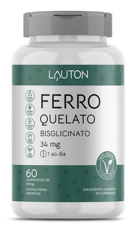 Ferro Quelato Bisglicinato 34 mg 1