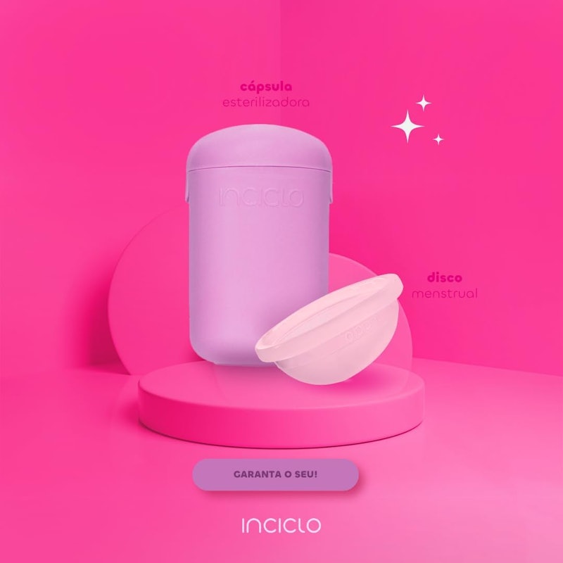 Kit Disco Menstrual + Cápsula Esterilizadora 2