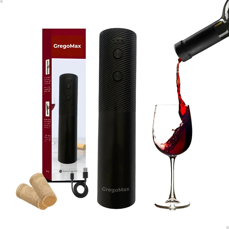Abridor de Vinho Elétrico Recarregável USB 1