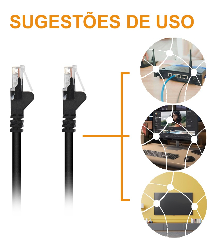 Cabo de Rede CAT6 10 m  3