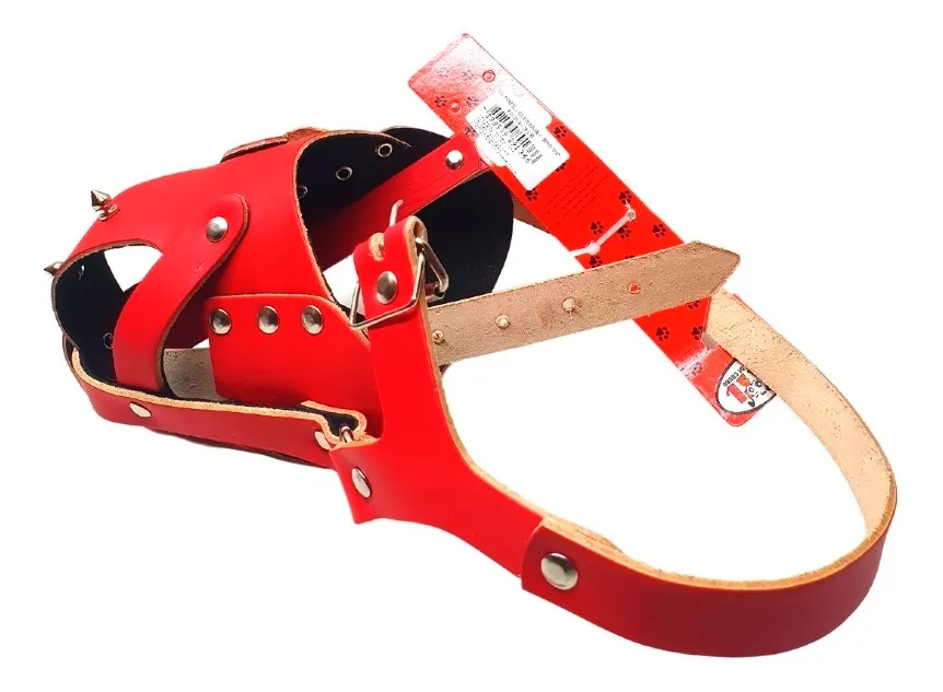 Focinheira Couro Gladiador Sortido Nº 4 2