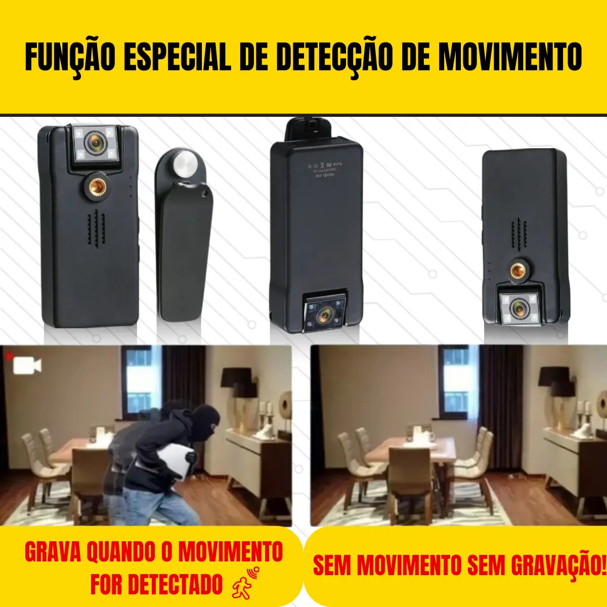 Mini Câmera A50 Full Hd 1080p 4