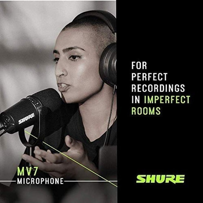 Microfone Para Podcast Shure MV7 3