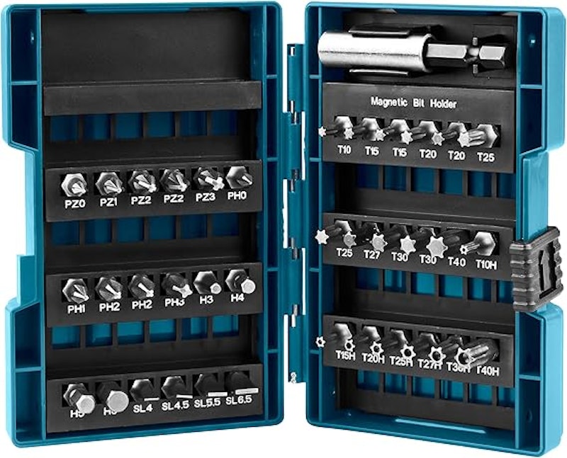 Estojo de Bits com 37 Peças Makita 2