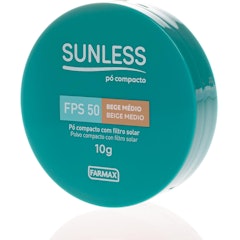 Pó Compacto Sunless Médio com Efeito Matte