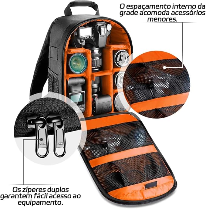 Mochila para Câmera Fotográfica 2