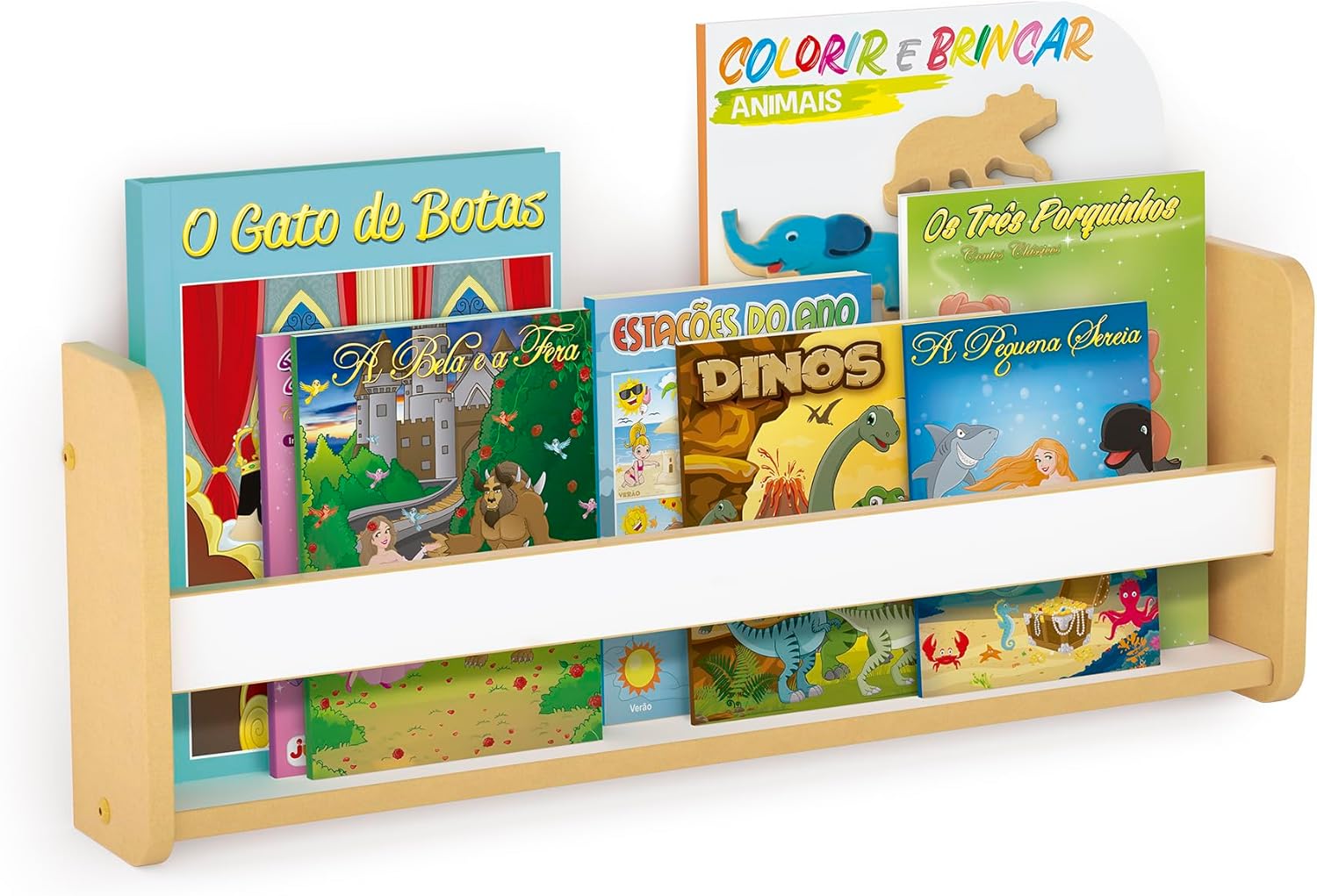 Top 10 Melhores Prateleiras de Livros Infantis em 2026 (Montessori e de Parede) 2