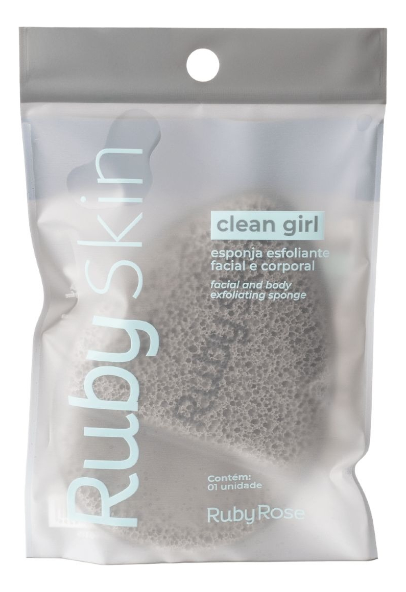 Esponja Esfoliante Puff Clean Girl Ruby Skin 3