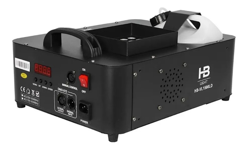 Máquina de Fumaça HB-VL1500LD Pro Color Fog Machine 5