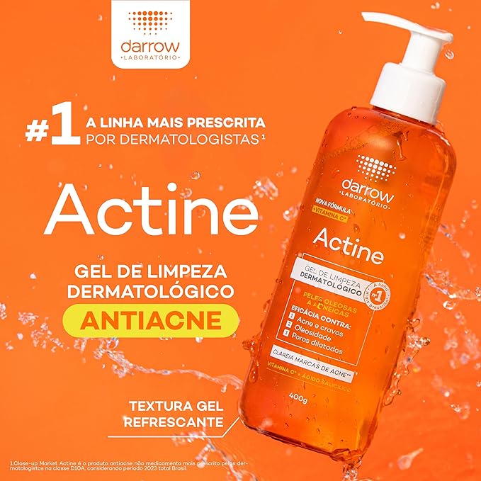 Darrow Actine Gel de Limpeza 3