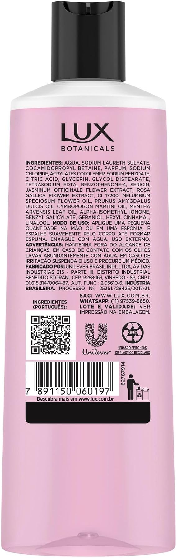 Sabonete Líquido Corporal Rosas Francesas 2