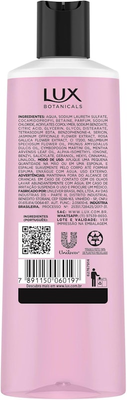 Sabonete Líquido Corporal Rosas Francesas 2