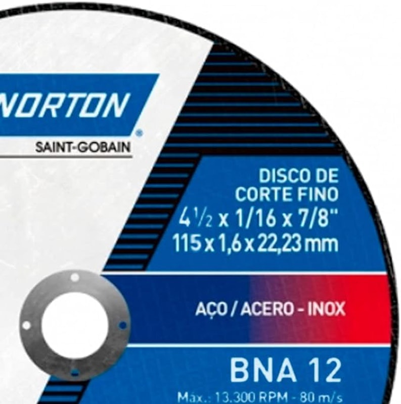 Disco de Corte BNA 12 Norton 2
