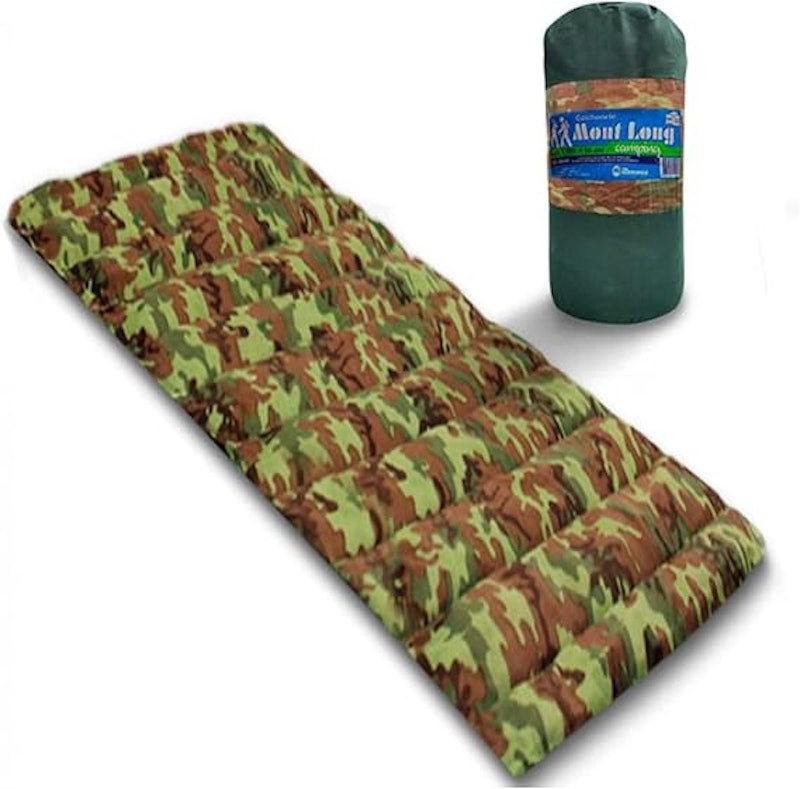 Colchonete para Camping Solteiro Camuflado Mont Long 1