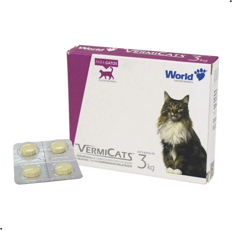 Vermífugo VermiCats 4
