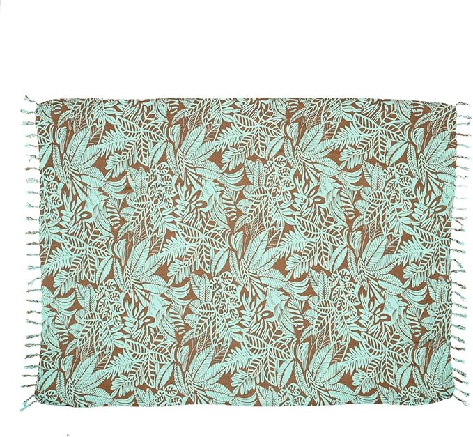 Canga de Praia Viscose Floral Tosca 2