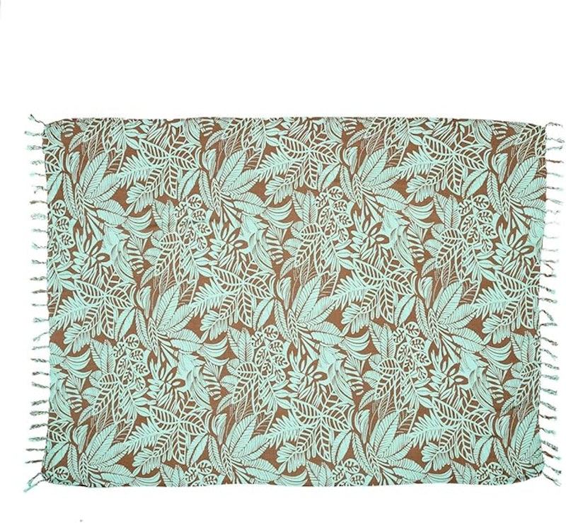 Canga de Praia Viscose Floral Tosca 2