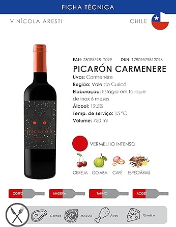 Vinho Picarón Carménère 4