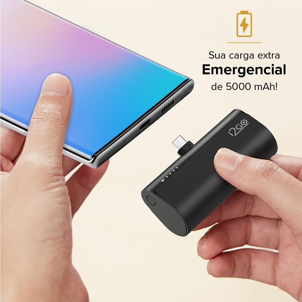 Carregador Portátil Power Bank Pocket i2GO 5000 mAH Lightning 3