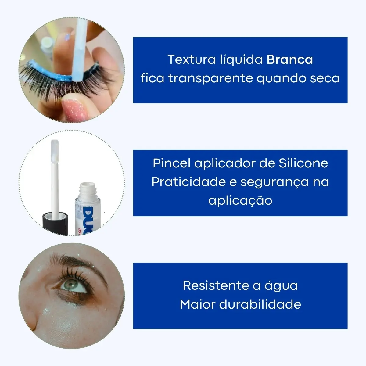 Cola DUO Quick-Set Strip Lash Transparente 5