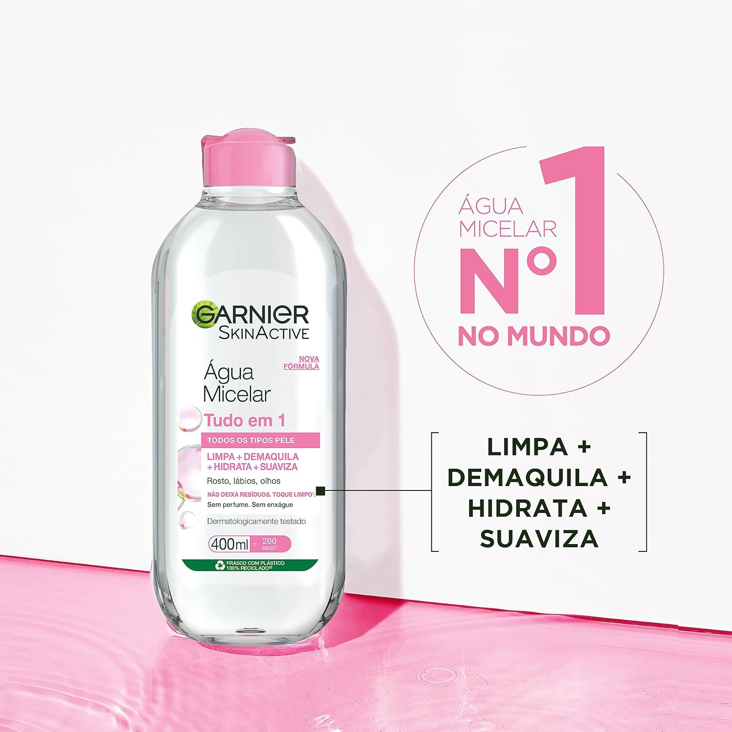Água Micelar Tudo em 1 2