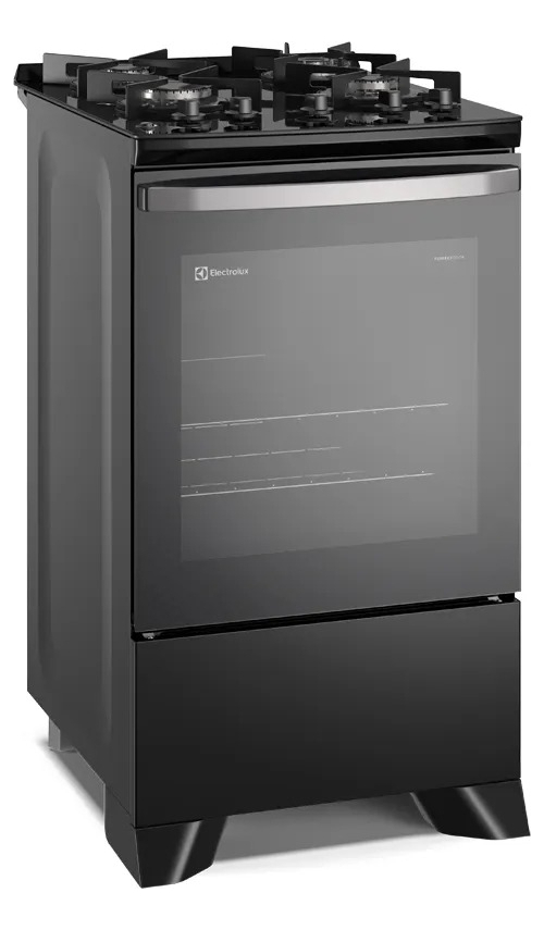 Fogão 4 Bocas Electrolux Preto Efficient Mesa Vidro 2