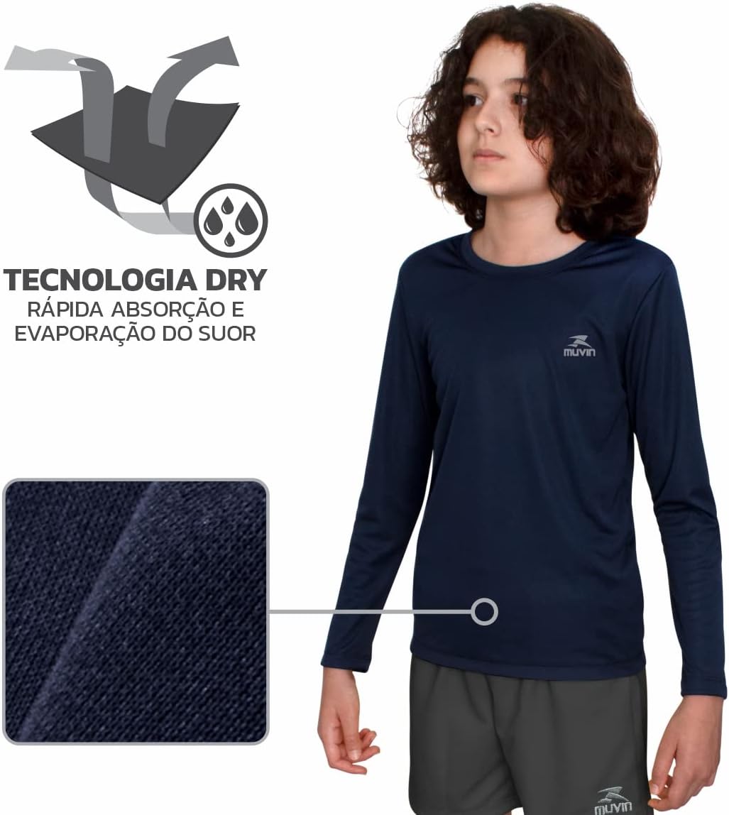 Camisa Manga Longa Dry Basic LS FPS 50 4