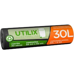 Saco para Lixo 30 L Utilix