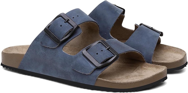 Sandália Birken em Couro Casual Stock 1