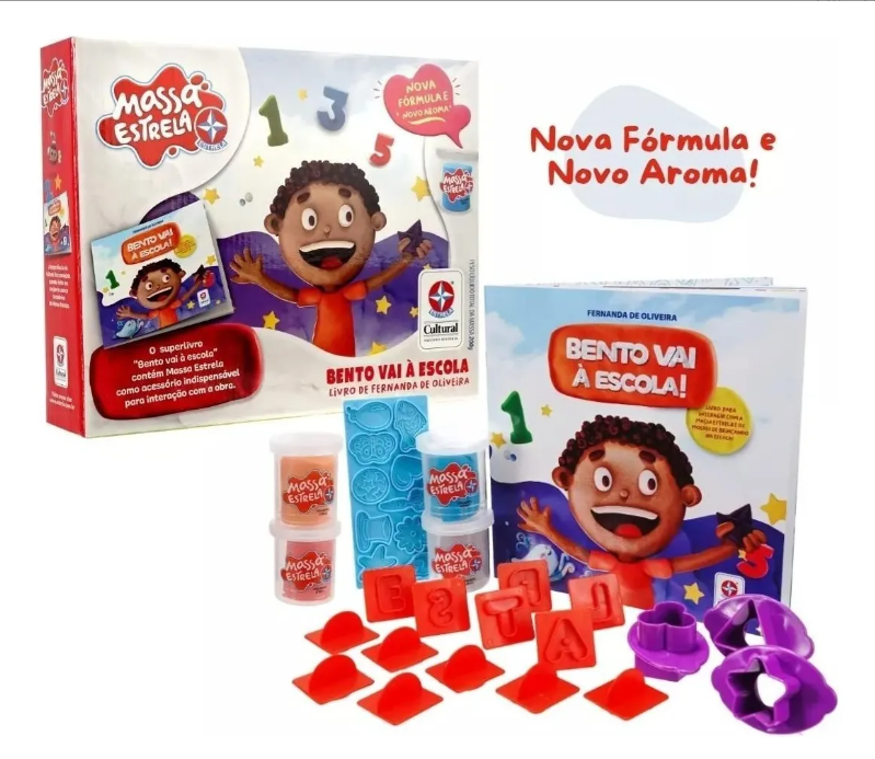 Livro Bento Vai a Escola com Massa 2