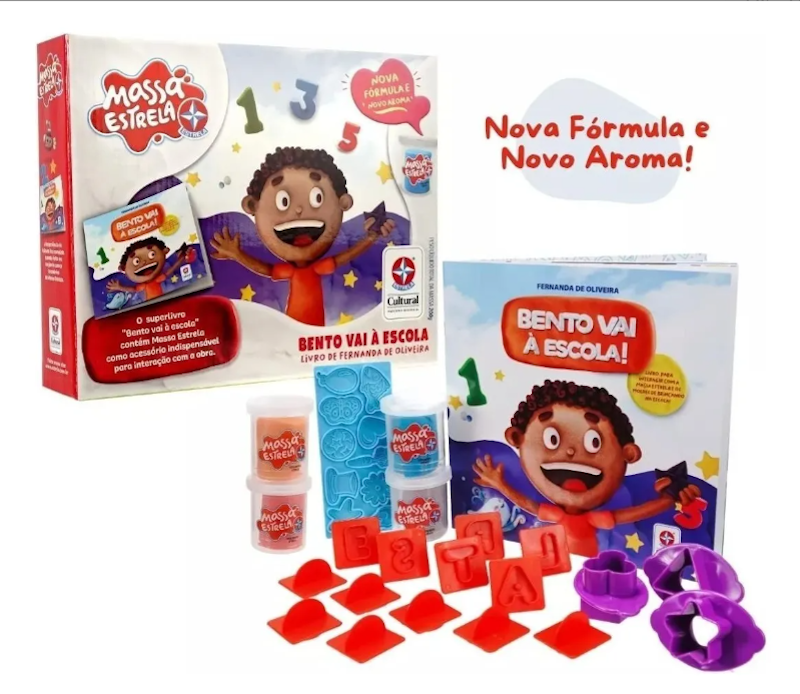 Livro Bento Vai a Escola com Massa 2