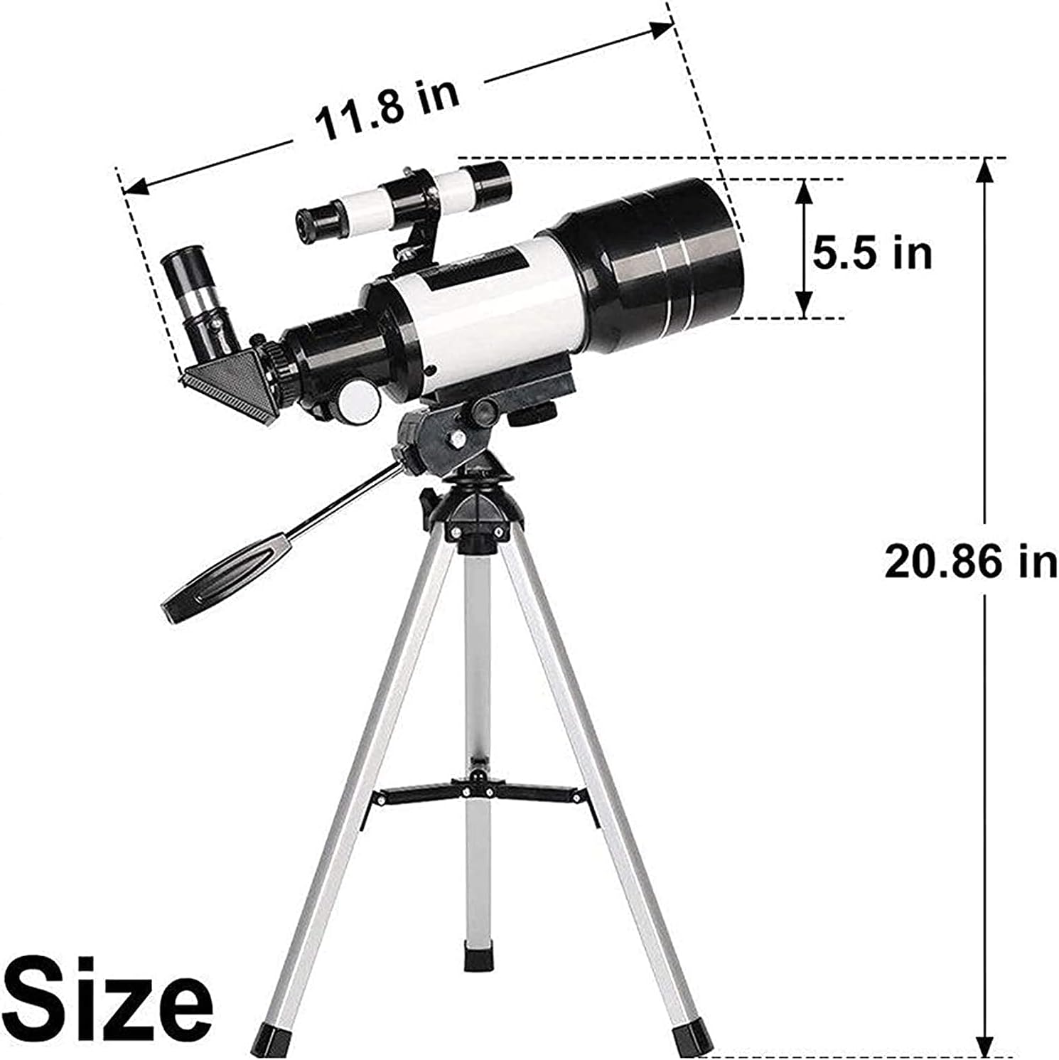 Telescópio Astronômico Refrator 4
