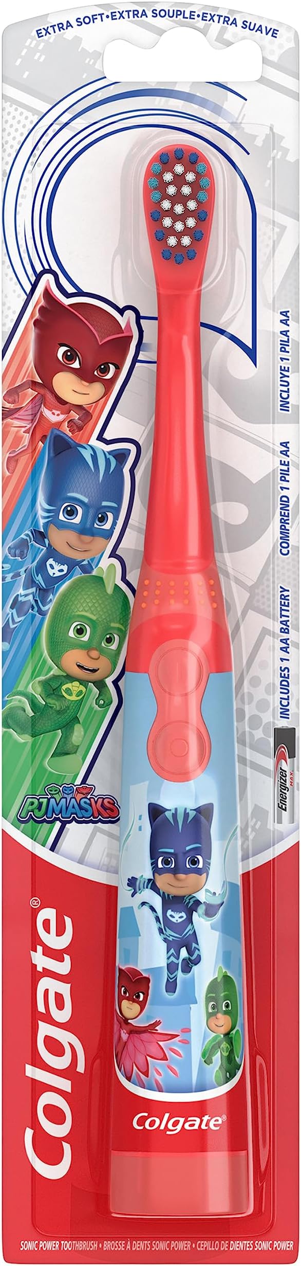 Escova de Dentes Elétrica Infantil Máscaras de Pijama 1