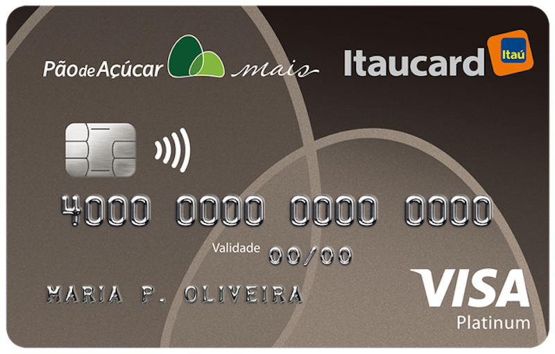 Cartão Itaú Pão de Açúcar Mais Platinum 1