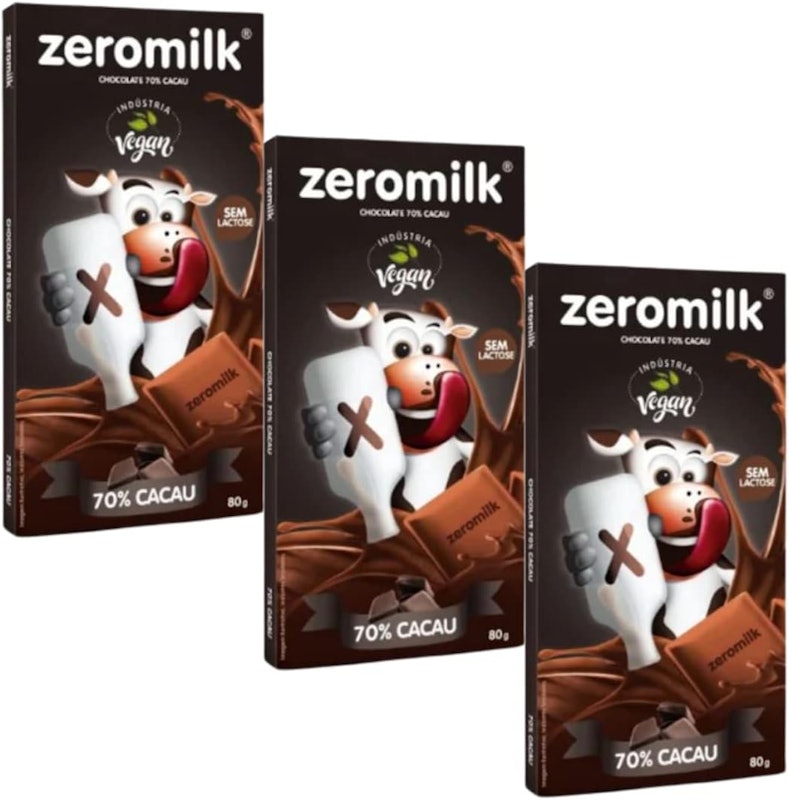 Zeromilk Puro 70% Cacau 1
