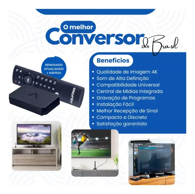 Conversor Digital Full HD Aquário DTV-9000 4