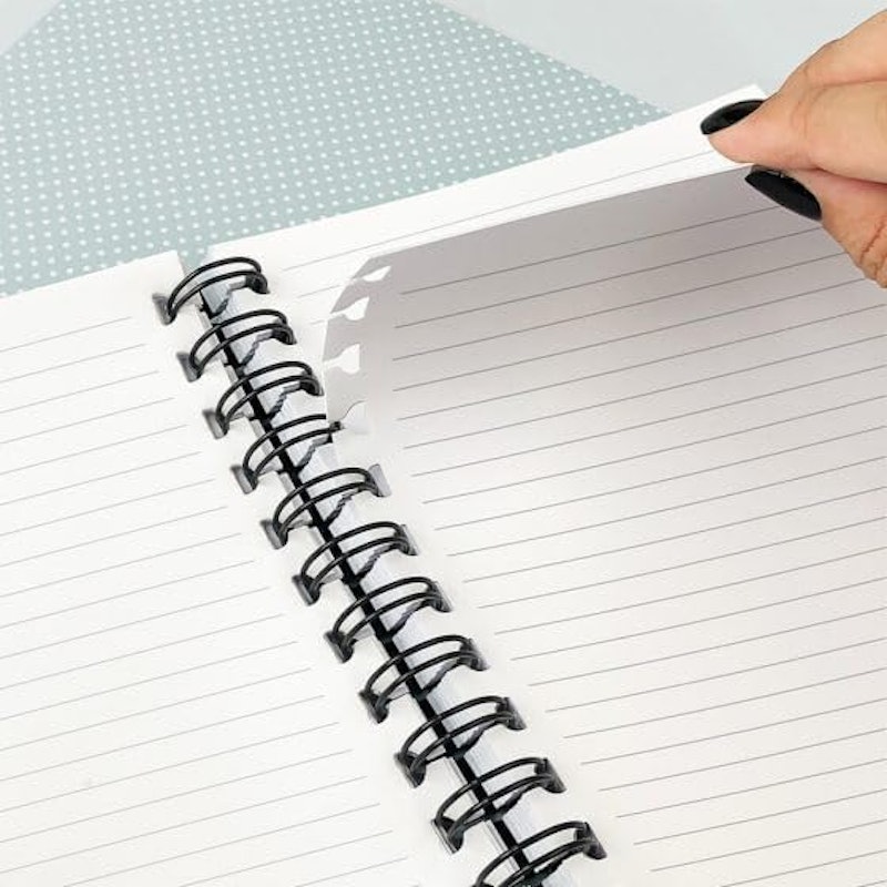 Caderno Smart Universitário DAC All Black com Folhas Tira e Põe 3