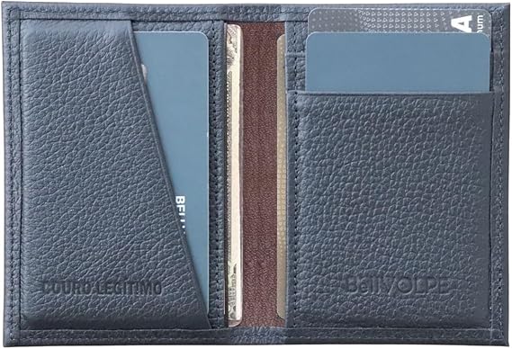 Carteira Masculina Antifurto Proteção RFID Slim Mini 1