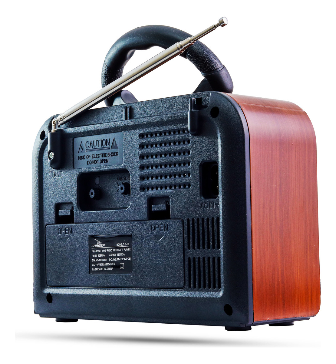 Rádio Portátil Retrô Vintage 3