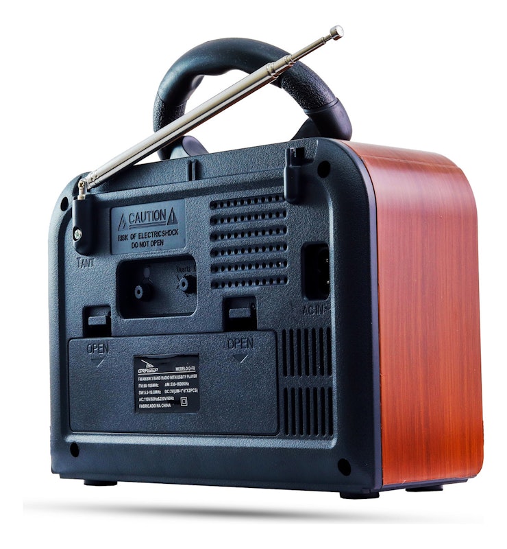 Rádio Portátil Retrô Vintage 3