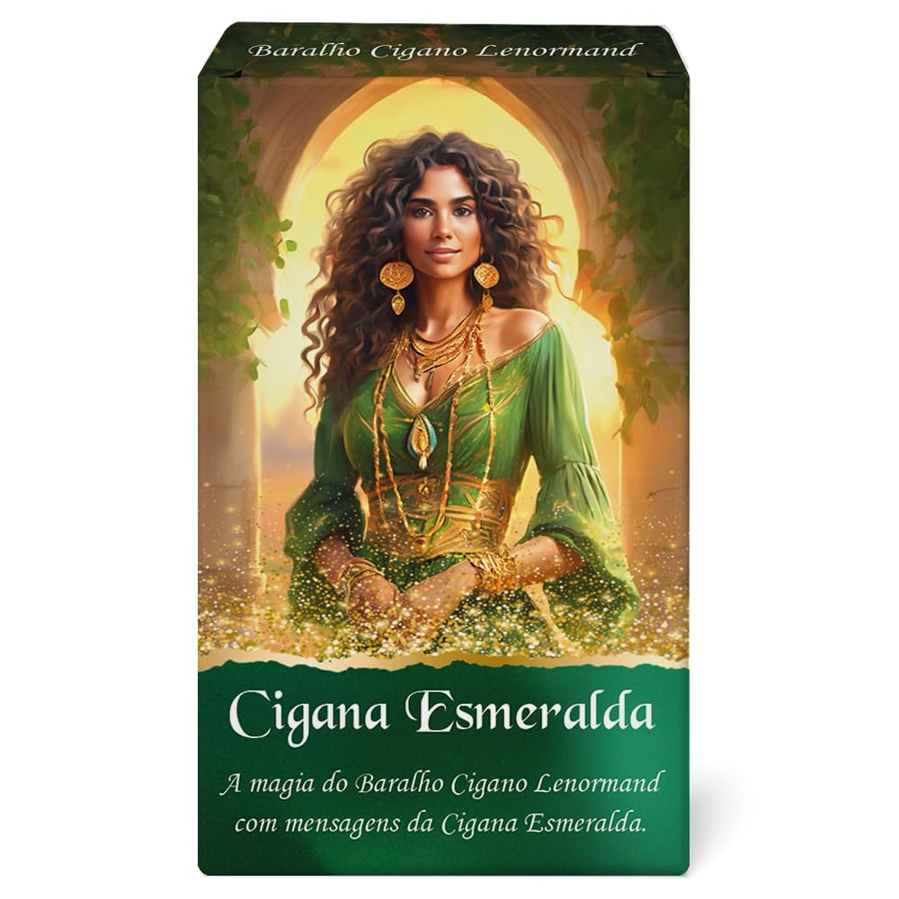 Baralho Cigano Lenormand Cigana Esmeralda 1