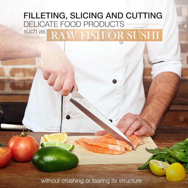 Faca de Sushi e Sashimi Lucky Cook 2